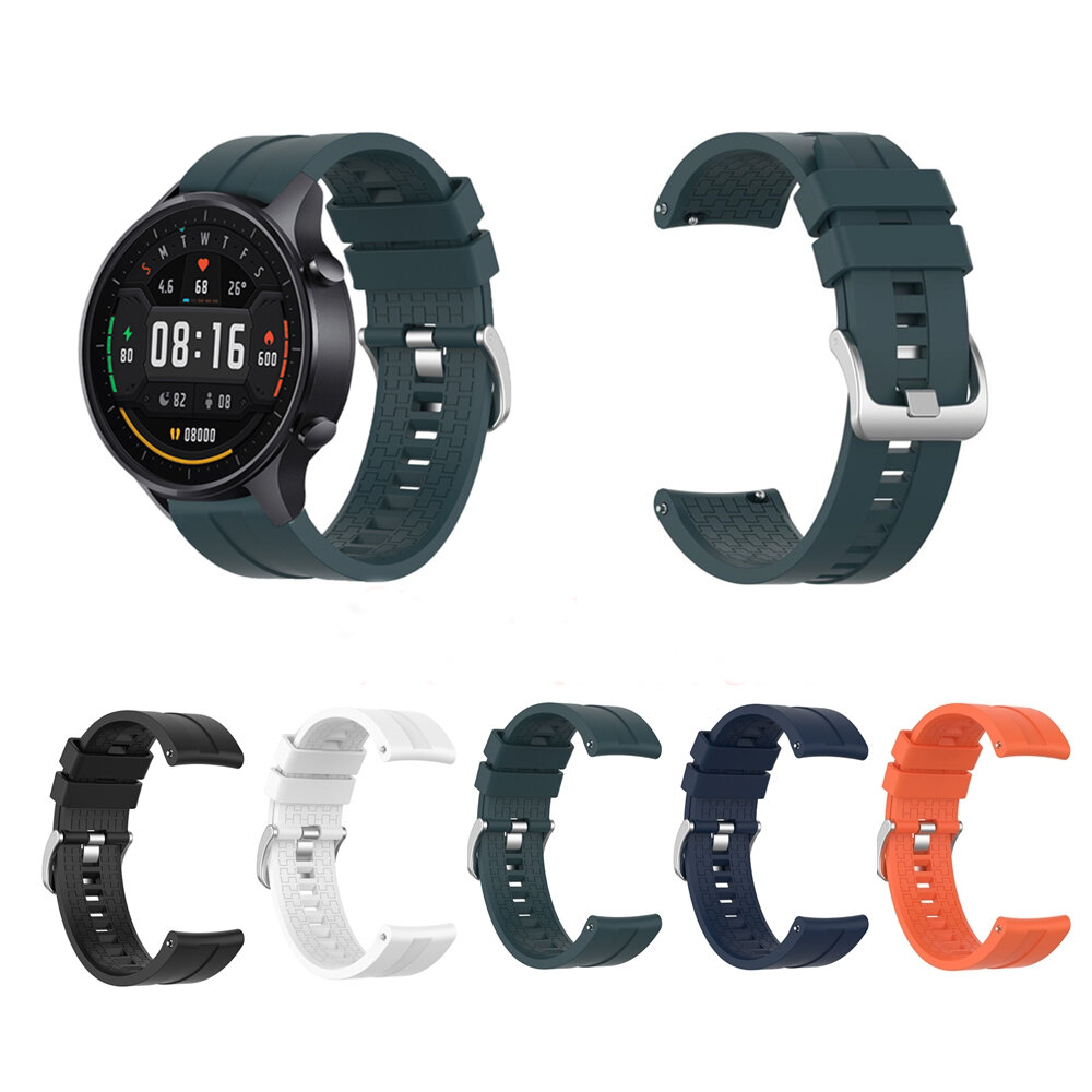 Bakeey 22mm Replacement Strap Silicone Smart Watch Band For Xiaomi Watch Color Non-original  - buy with discount