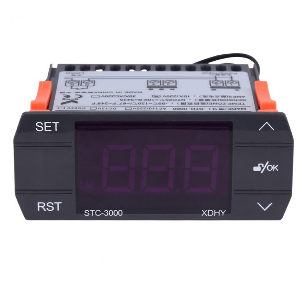 

STC-3000 110V 220V Touch Digital Temperature Controller Thermostat 10A 30A Instruments with Sensor