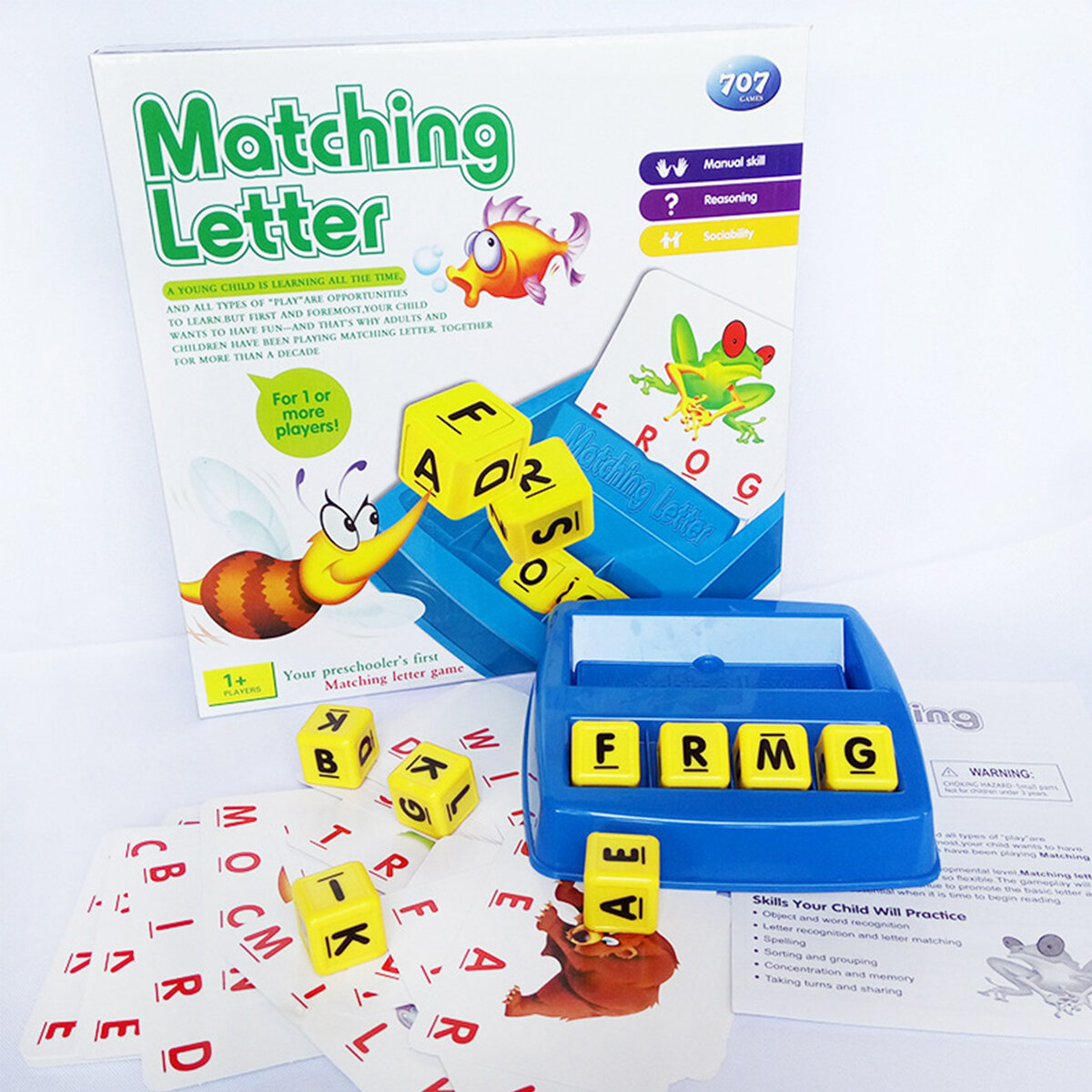 Letter Collocation Toy English Spelling Alphabet Letter Game Early Learning Educational Toy Kids Cre