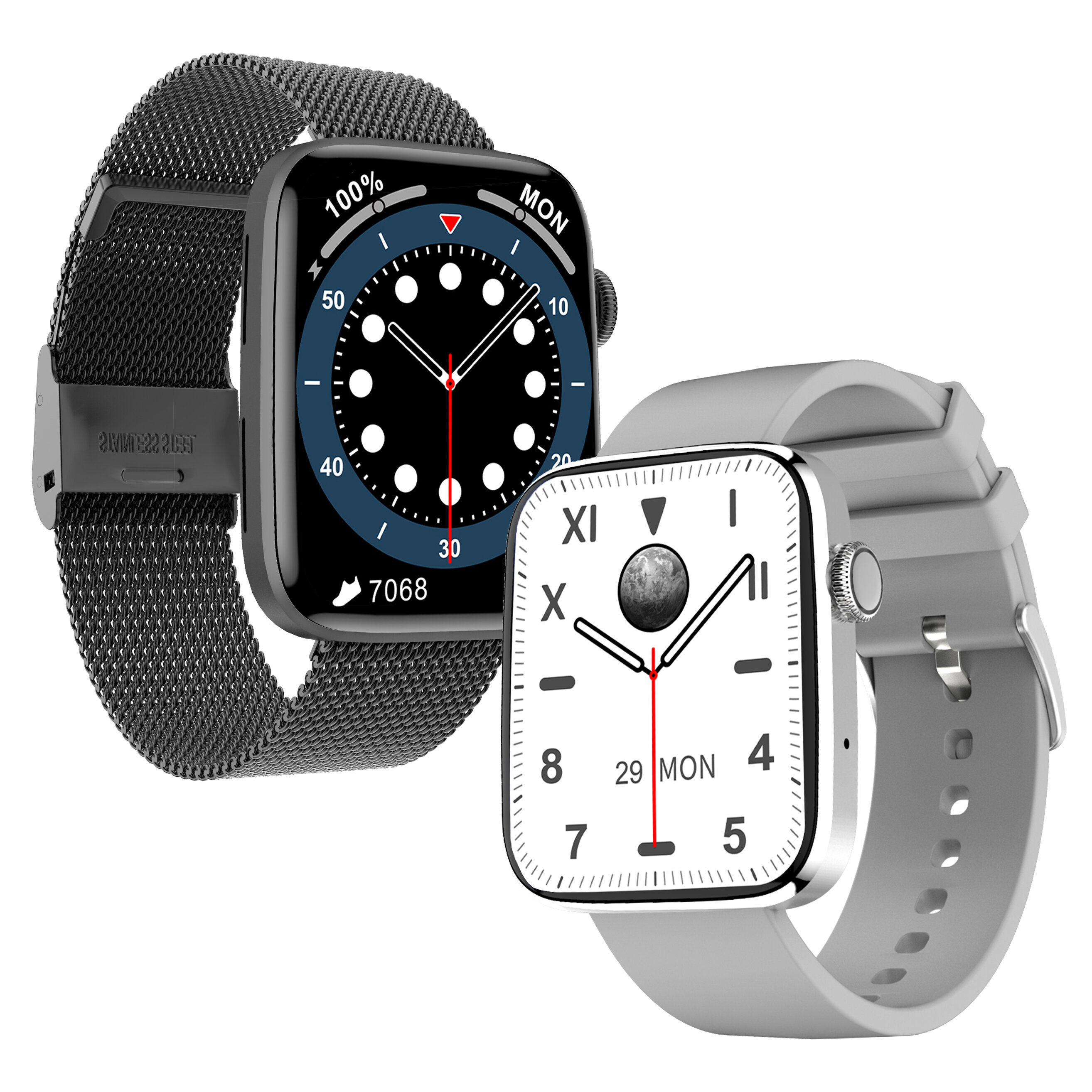 

DT NO.1 DT1 Ultra-light 1.8 inch Full Touch Screen ECG Heart Rate Monitor bluetooth Call AI Voice Assistant 200 Watch Fa