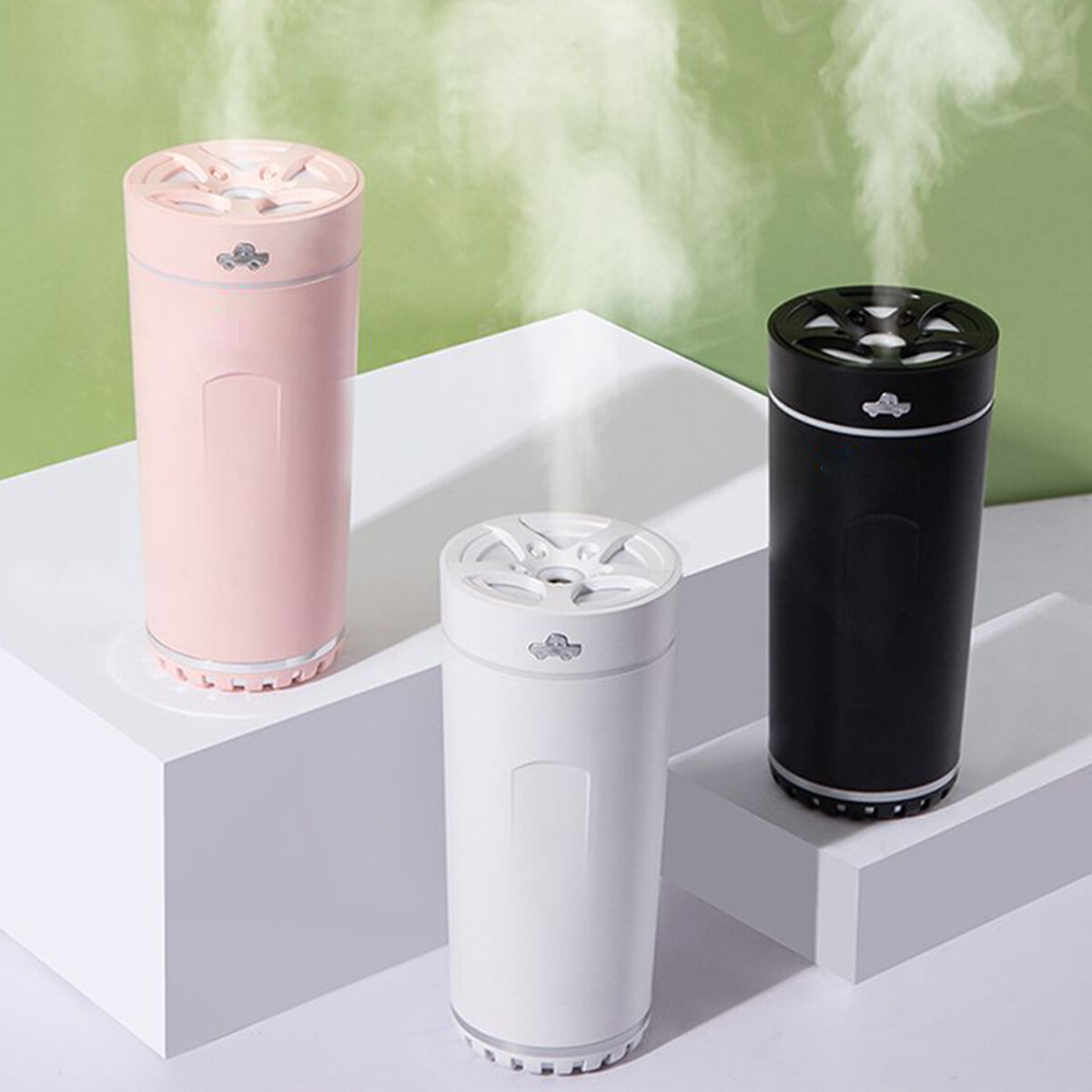 300ml Air Humidifier Aroma Diffuser Nano Atomization with Color Light 800mAh Battery Life USB Charging for Home Office C