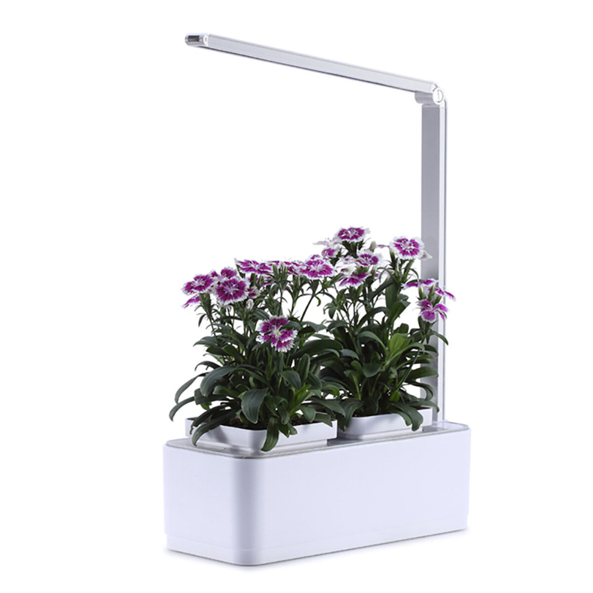 

8W Intelligent Automatic Watering Pot LED Soilless Hydroponic Flower Pot Indoor Plant Growth Lamp Home Decoration