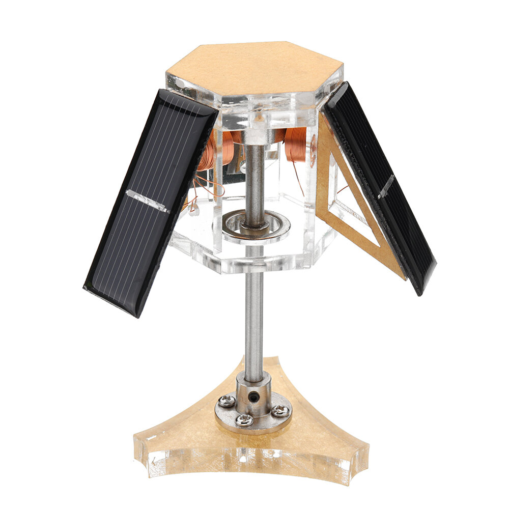 STARK-6 Solar Magnetic Levitation Mendocino Motor Education Model Steam Stirling Engine
