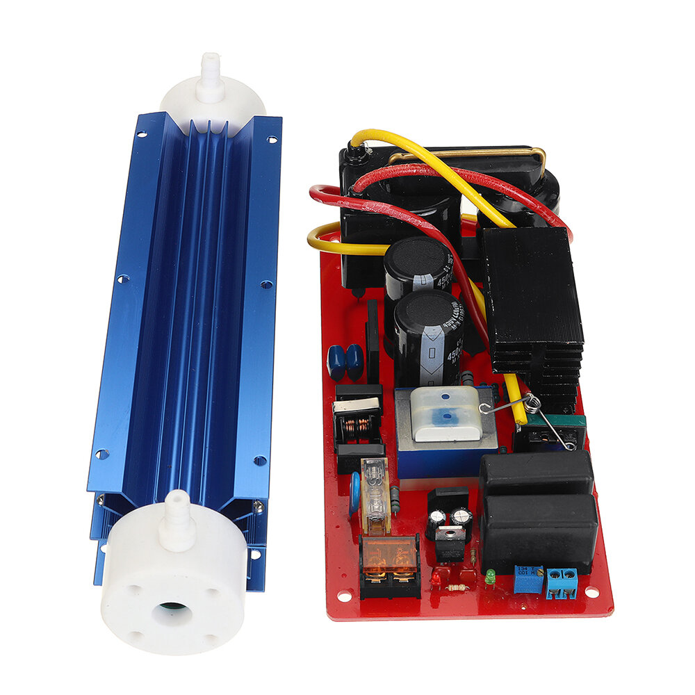 AC220V 10G/H 10grams Quartz Tube Type Ozone Generator Kit SPA Bath Water Disinfection Bottled Water Ozone Kit