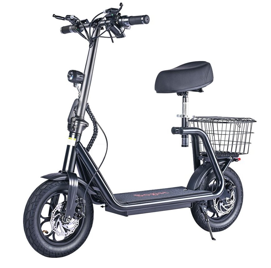 [EU DIRECT] SPETIME S5 Pro 11Ah 48V 600W Folding Moped Electric Scooter 12 inch Tire 45km/h Top Speed 35-40km Mileage Ra