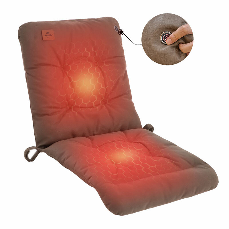 Naturehike 1Person USB Heating Chair Cover 40-50 Keep Warm Electric Heating Sofa Mat Cushion For Ind