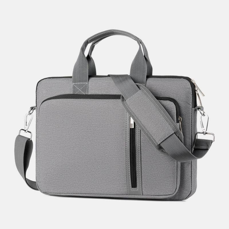 

Men Nylon Portable Shockproof Waterproof Breathable Briefcase Teacher Bag Handbag 13.3/14/15.6/17.3 Inch Laptop Bag Cros