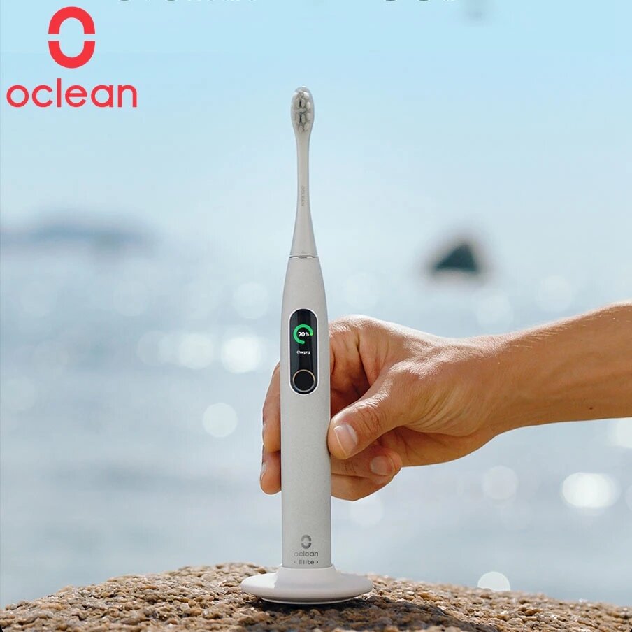

Oclean X pro Elite Smart Sonic Electric Toothbrush 32 Levels Wireless Rechargeable IPX7 Waterproof Tooth Cleaner Support