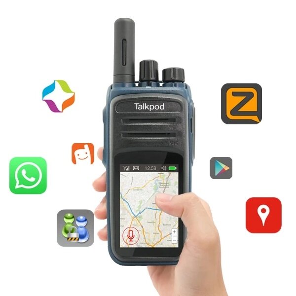 

Talkpod N58 Walkie Talkie EU Version Wifi Bluetooth Mobile Phone GPS Gloness Beidou2.4 inch Touch Screen Android 9.0 SIM