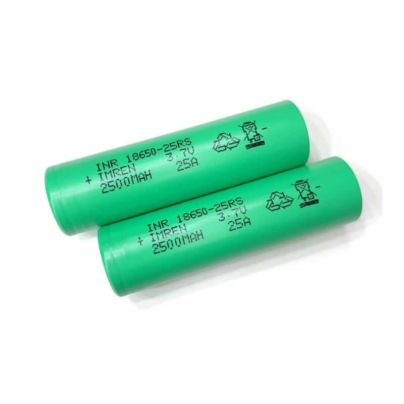 

[USA Direct] 10/20/40Pcs IMREN 25RS 25A High Power 18650 Battery 2500mah 3.7V Rechargeable Lithium-ion Cells Flashlights