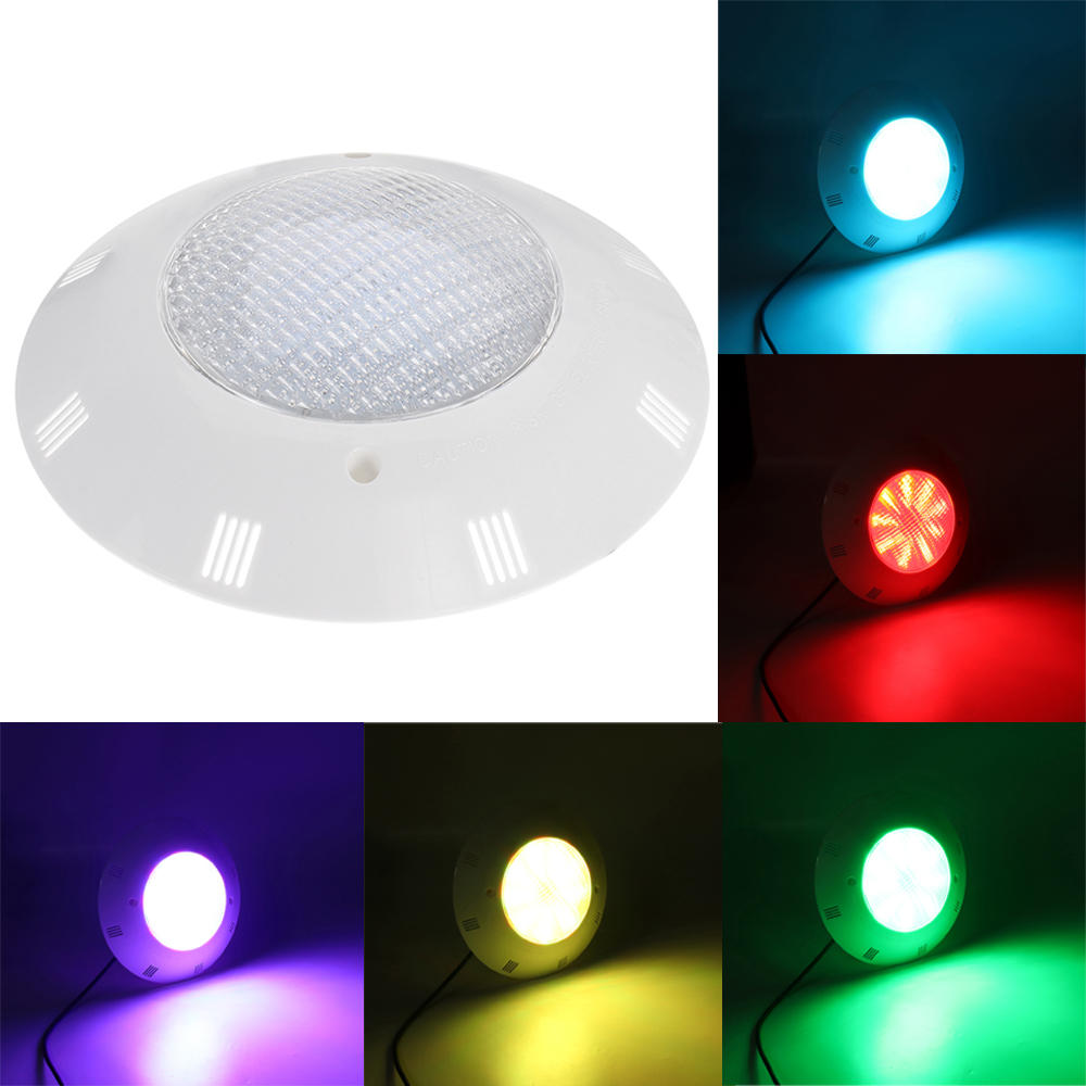 36W RGB 180 LED Remote Control Underwater Swimming Pool Light Waterproof IP68 Wall-mounted AC/DC12V
