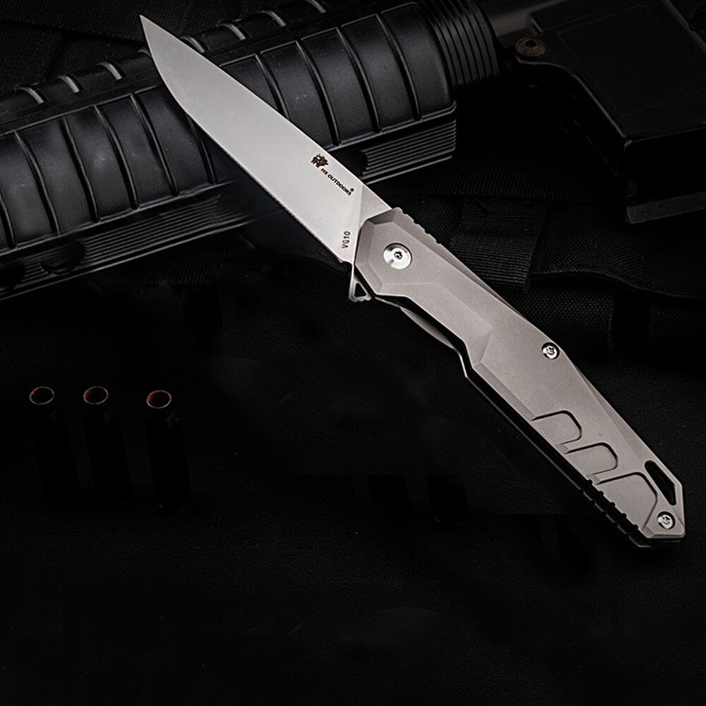 

HX Outdoors ZD-003 Тактический складной нож Многофункциональный EDC Tactical Survival Blade Outdoor Кемпинг Скалолазание