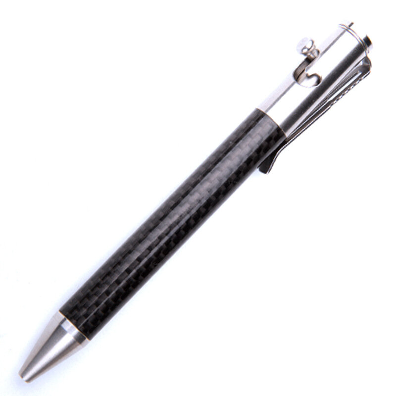 XANES® Outdoor Survival EDC Carbon Fiber Tactical Pen Tungsten Steel Head Broken Window Pen