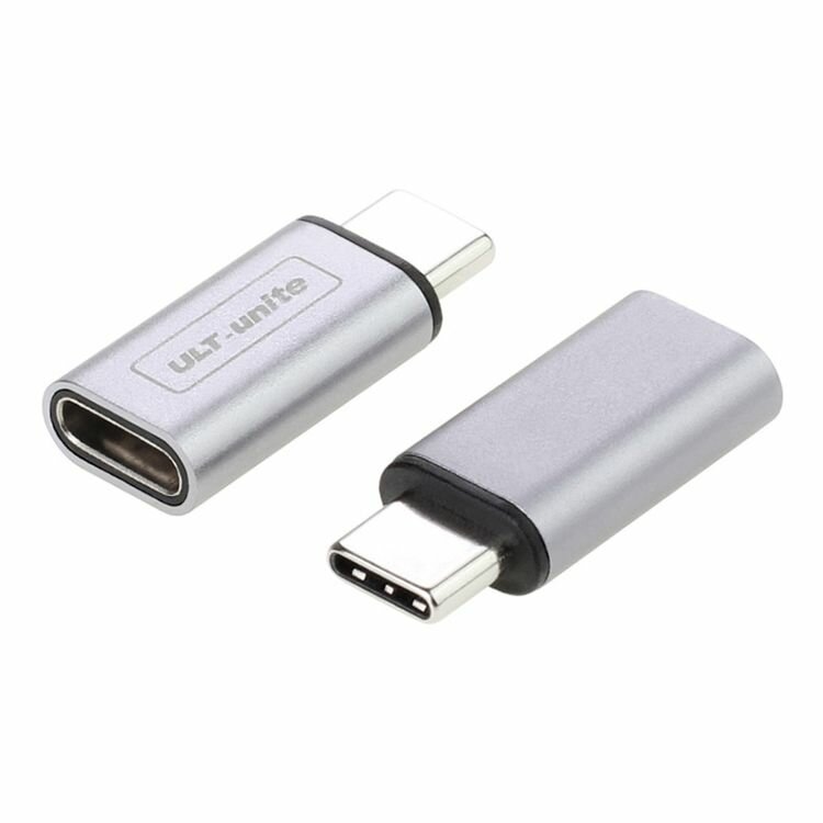 

ULT-unite USB3.1 Type-C Male to Female Adapter 5A Fast Charging 10Cbps Transmission Convertor For Macbook Laptop For DOO