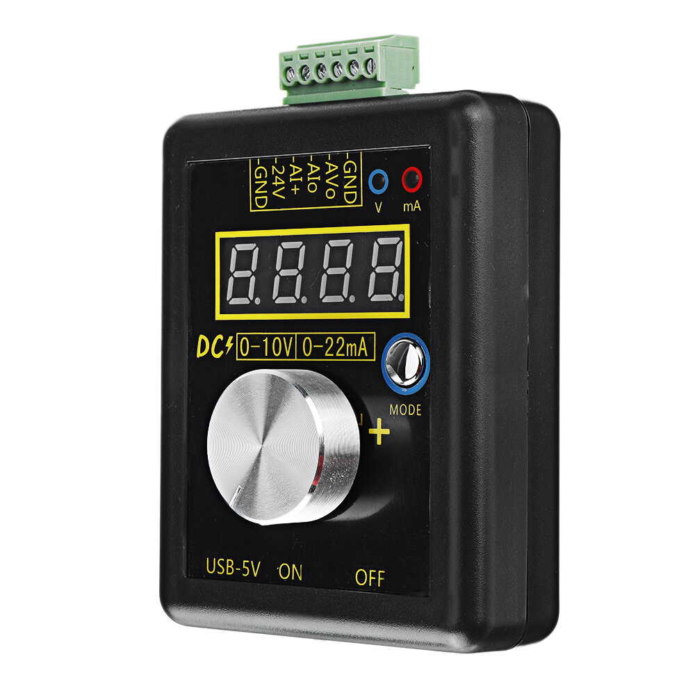 

SG002 Digital 4-20mA 0-10V Voltage Signal Generator 0-20mA Current Transmitter Professional Electronic Measuring Instrum
