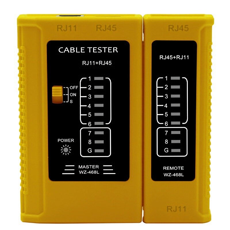 RJ45 RJ11 Cable Lan Tester Network Cable Tester LAN Cable Tester Networking Tool