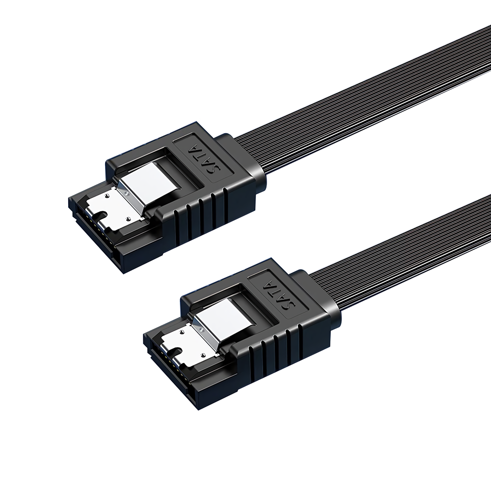 

BIAZE HX53 SATA3.0 Hard Drive Data Cable 6Gbps 0.5m Straight HDD SDD Data Cable Dual-channel Connection Cable