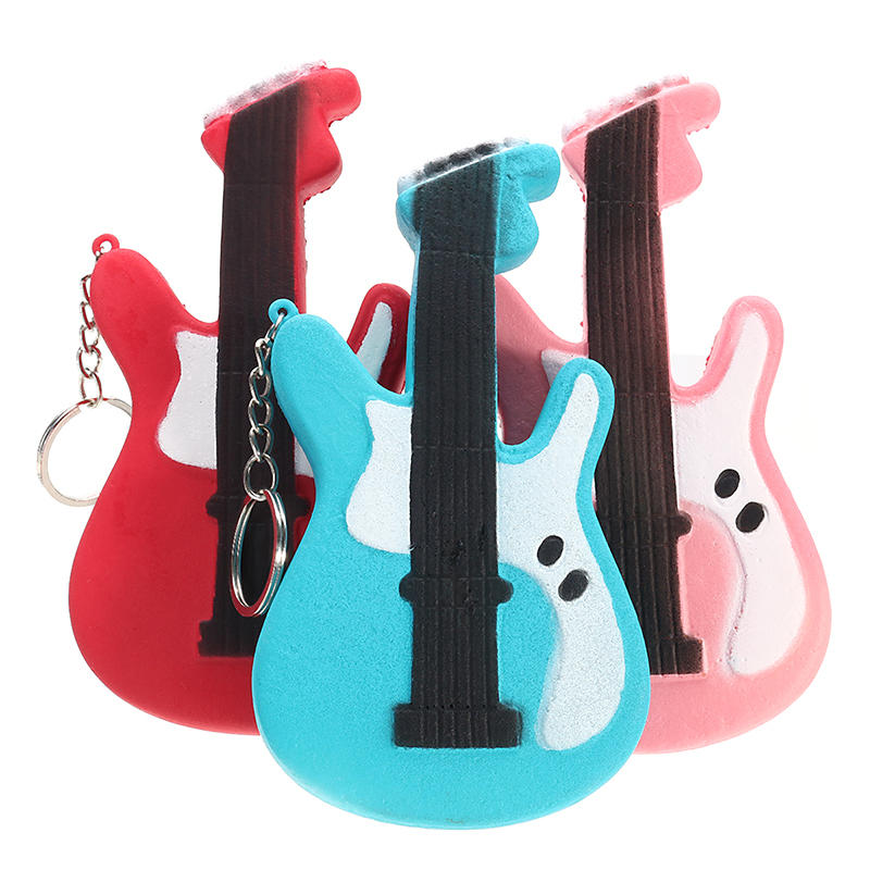Squishy Guitar 13,5cm Slow Rising Soft Cute Collection Gift Decor Toy