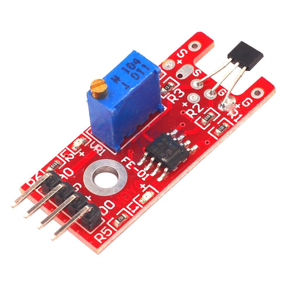 10pcs KY-024 4pin Linear Magnetic Switches Speed Counting Hall Sensor Module Geekcreit for Arduino - products that work