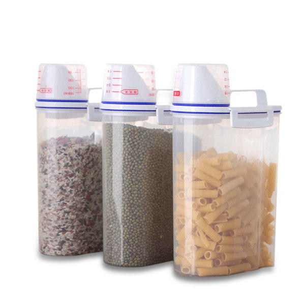 Kitchen Food Cereal Grain Bean Rice Hand With Measuring Cup