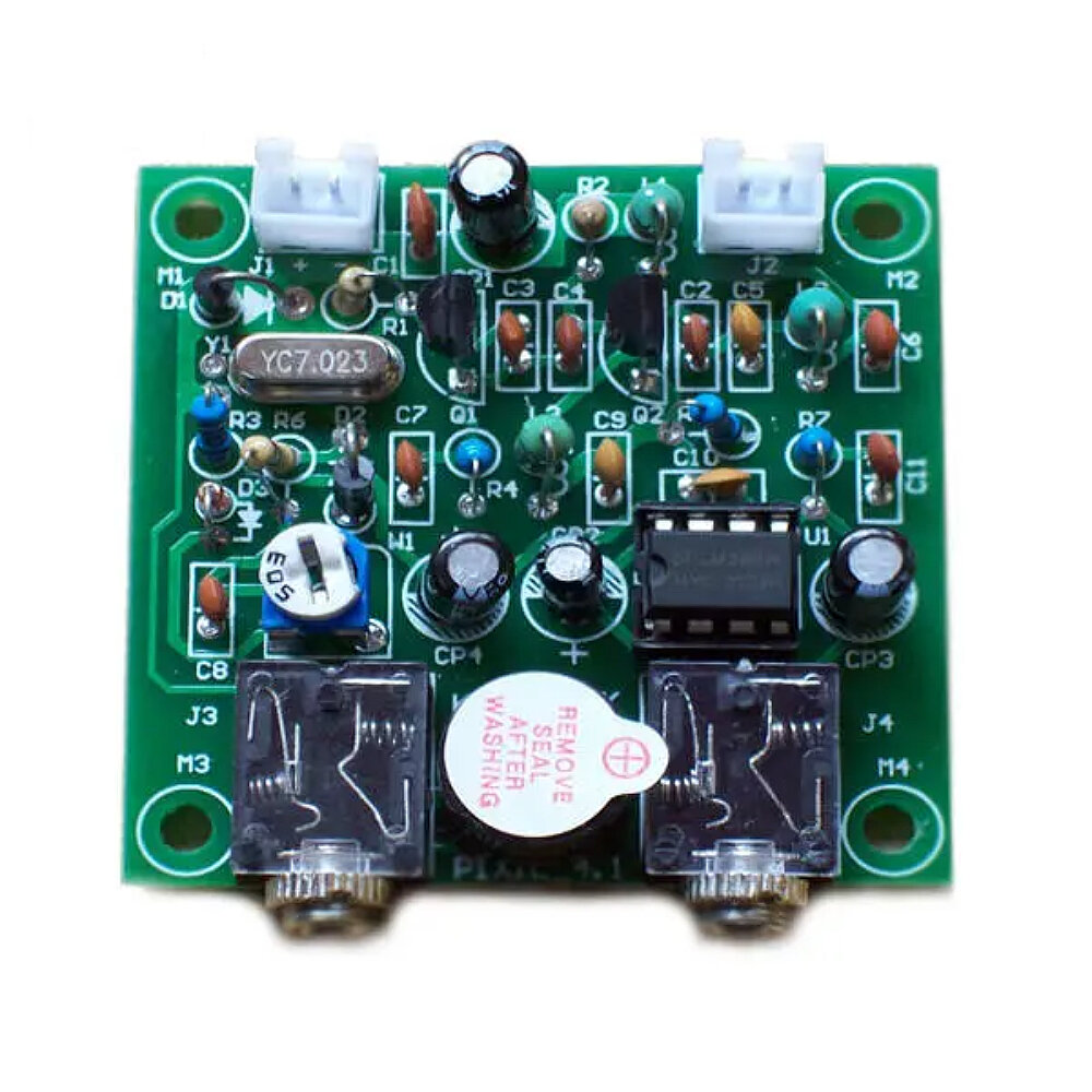 5Pcs DIY QRP Pixie CW Receiver Transmitter Kit 7.023MHz Shortwave Radio