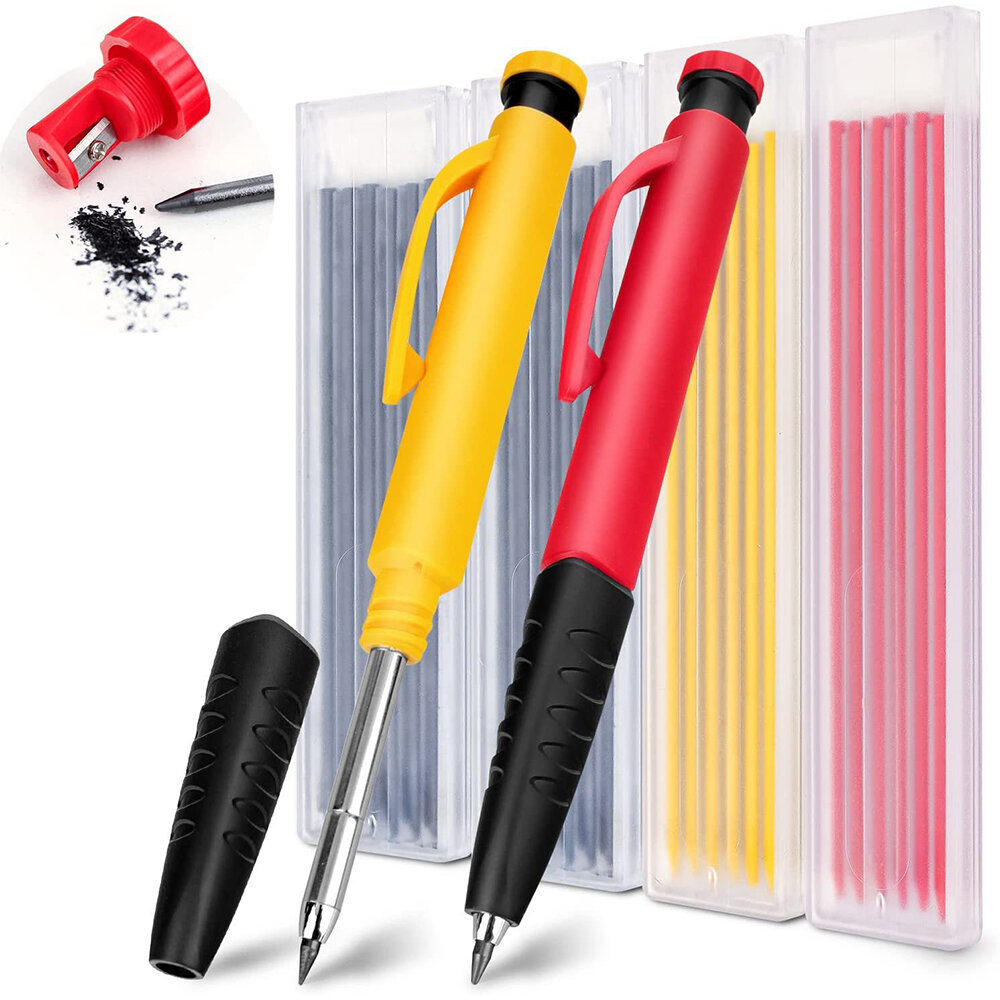 best price,woodworking,scriber,set,with,multi,color,3.0mm,leads,discount