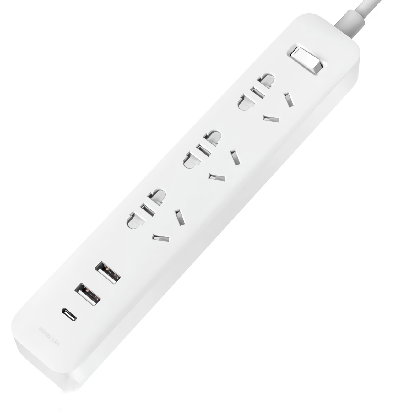 

Original XIAOMI 2500W 3 Outlets Power Strip Socket USB Charger With 3*AC Outlet / 20W USB-C PD Power Delivery / 18W 2*US