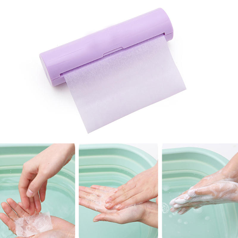 IPRee® Kağıt Sabun Taneleri Seyahat Kamp Acil El Yıkama Temizlik Tuvalet Sabun Kitleri