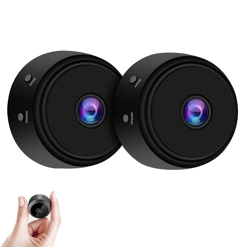 2PCS A9 4K Wifi Mini Hidden Cameras Moving Detection Night Vision Remote Monitoring Home Security Ca
