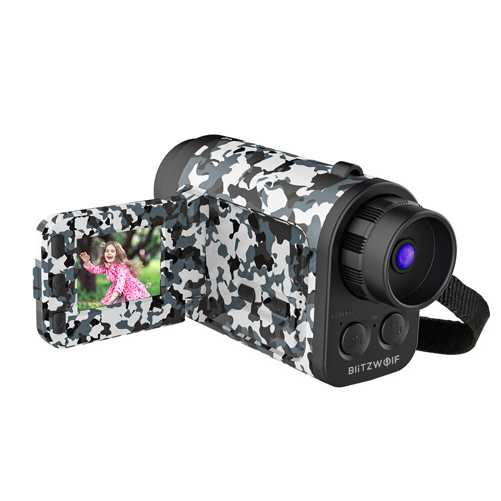 Monokularowa kamera teleskopowa 60X Zoom 1500m BlitzWolf BW-KC3 za $19.82 / ~89zł
