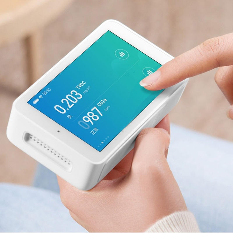 Xiaomi Mijia Air Quality Tester High Precision Sensing 3 97 Inch Screen Resoluti Us 81 99 Sold Out Arrival Notice Arrival Notice