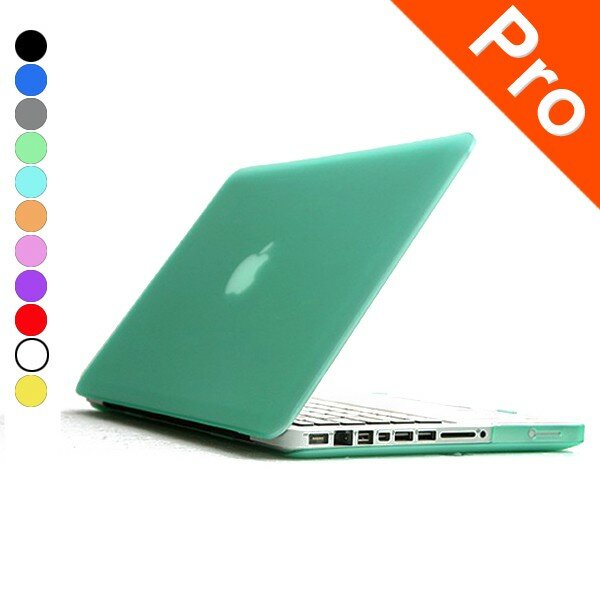 Cover Logo Frosted Surface Matte Hard Cover Laptop beschermhoes voor Apple Macbook Pro 15,4 inch