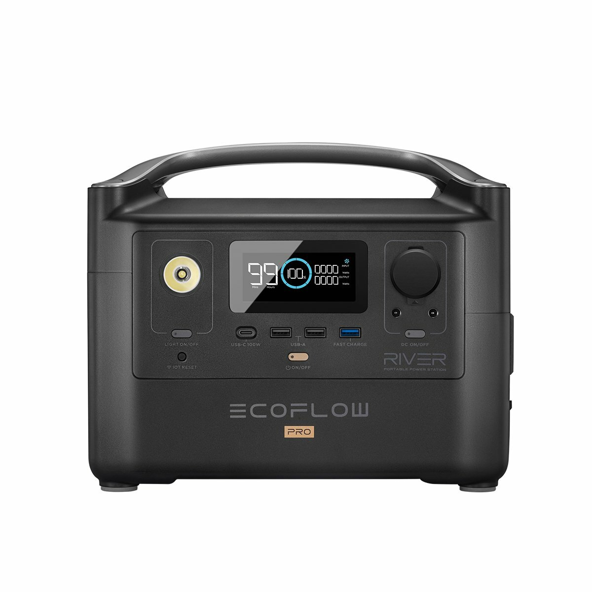 EcoFlow RIVER Pro 720Wh Portable Power Station AC Output Energy Supply for RC Drone Outdoor Camping Emergency