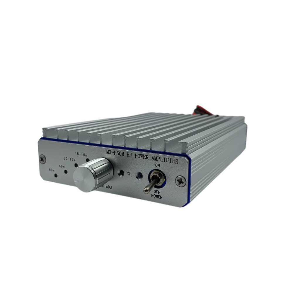 

MX-P50M HF Short Wave Power Amplifier Compatible with FT-817ND FT-818ND SUNSDR2 ICOM IC-703 KX3 QRP Rigs 45W Output 5W R
