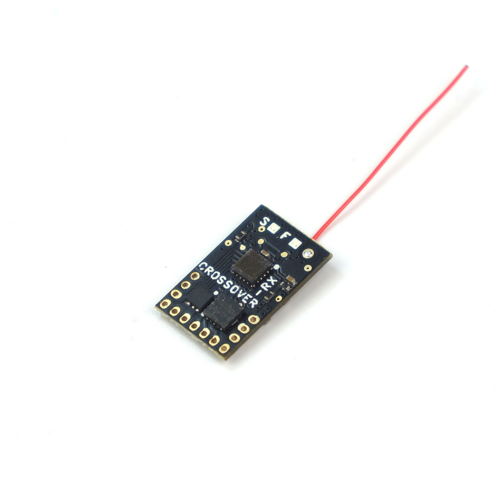 AEORC RX342 2.4GHz 6CH Mini RC Receiver Integrates 2CH Electromagnetic Servo Controller and 1S 5A Brushed ESC Support FU