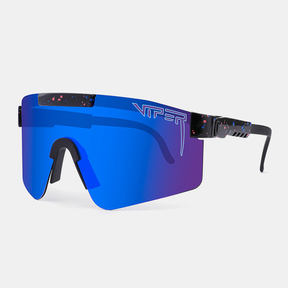 Unisex Gradient Adjustable Glasses Leg Electroplating True Film Outdoor Sport UV Protection Polarized Sunglasses