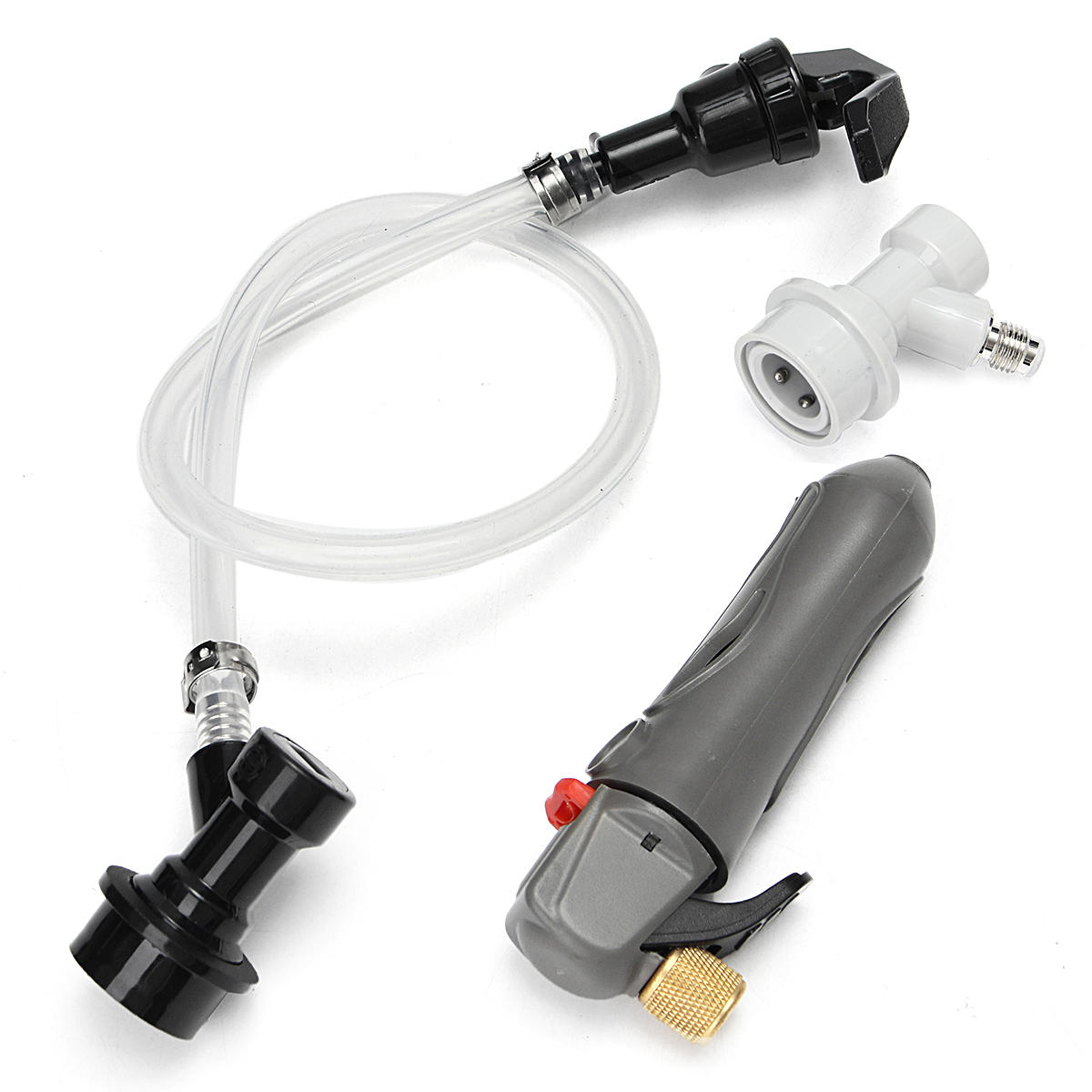 Keg Charger Co2 Injector with Ball Lock