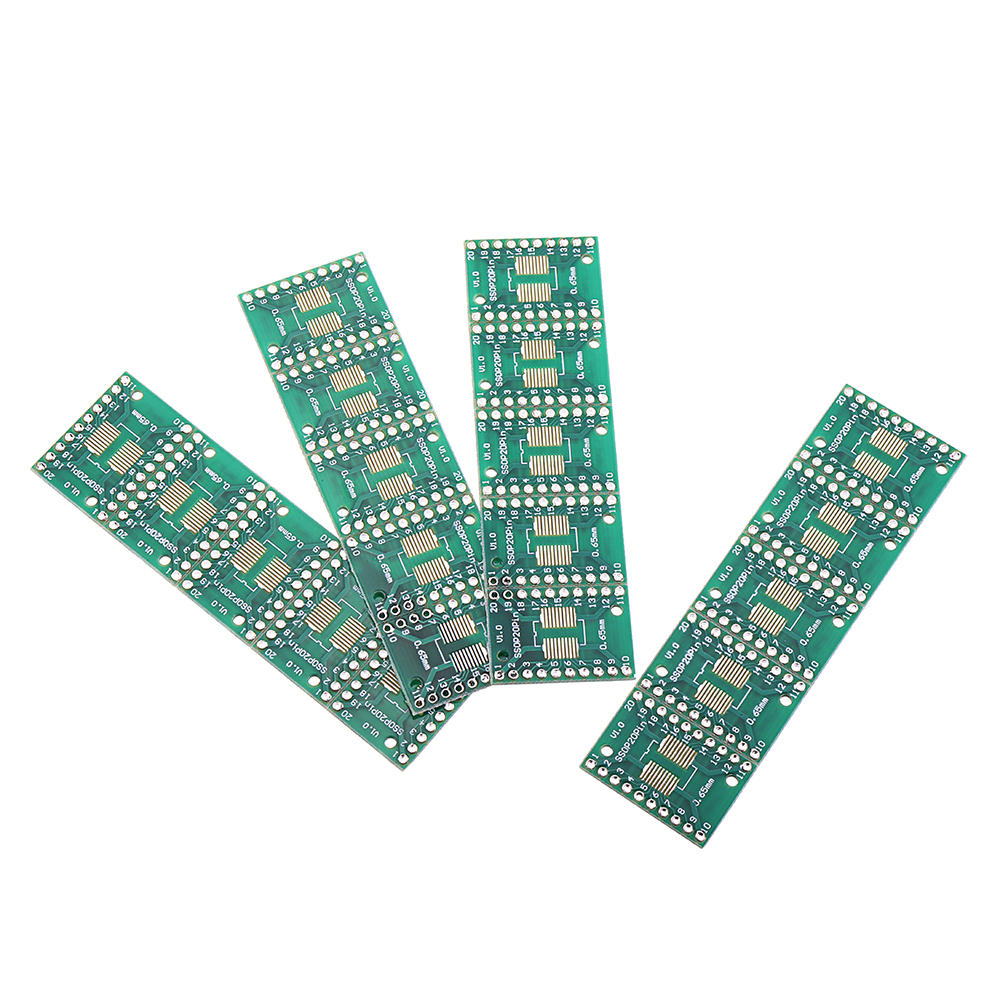 

20pcs SOP20 SSOP20 TSSOP20 To DIP20 Pinboard SMD To DIP Adapter 0.65mm/1.27mm To 2.54mm DIP Pin Pitch PCB Board Converte
