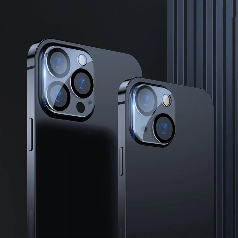 Baseus 2PCS voor iPhone 13 Pro/ 13/13 Pro Max/13 Mini Full-Frame Lens Protector Anti-kras Ultradun H