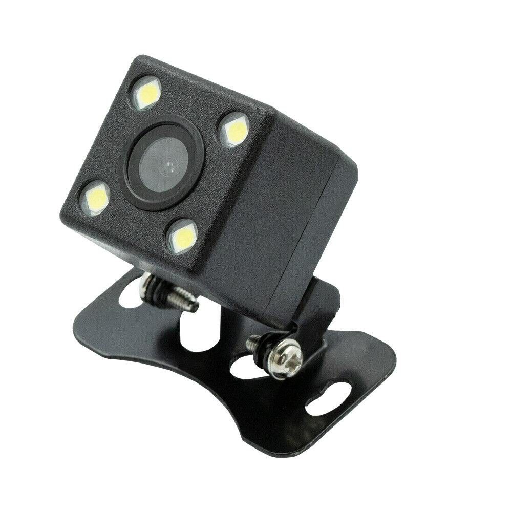 4LED HD Night Vision Wide-angle Car Rear Camera DVR Reversing Image CCD Waterproof 170 Degree