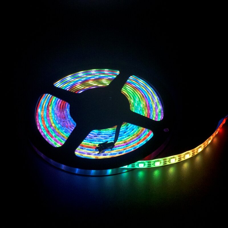 

M5Stack® 2M 200 мм Цифровая RGB LED Всепогодная лента SK6812 Программируемая гибкая лента Водонепроницаемы RGB LED Освет