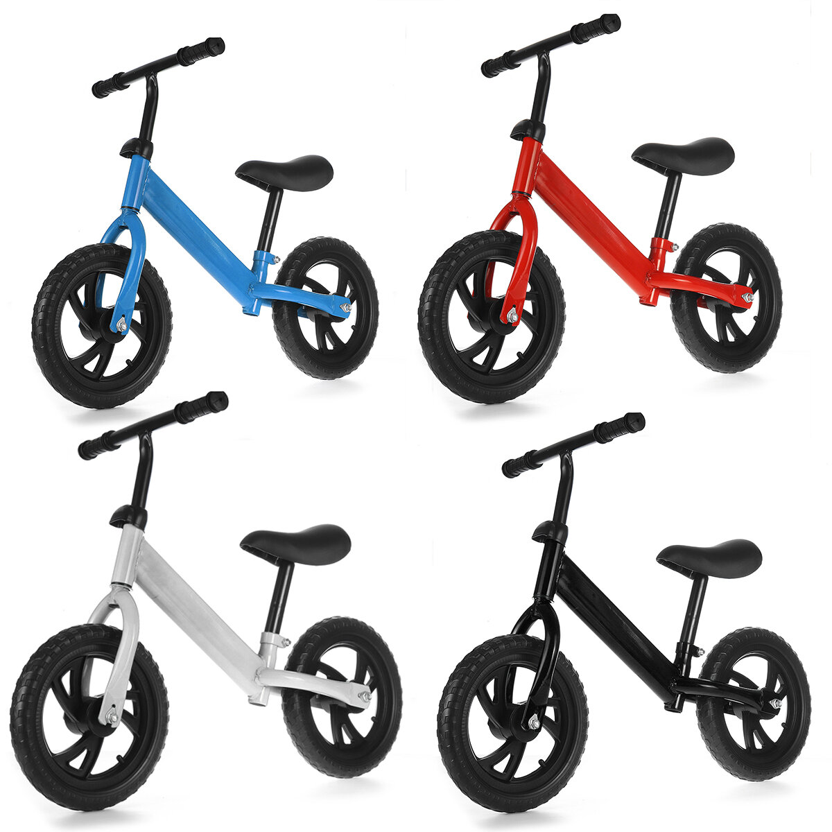 دراجة توازن للأطفال بدون دواسات ارتفاع قابل للتعديل تعلم التدريب على المشي دراجة سكوتر متوازن للأولاد والبنات