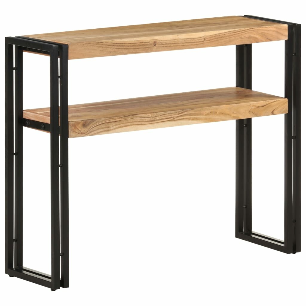 

Console Table 35.4"x11.8"x29.5" Solid Acacia Wood