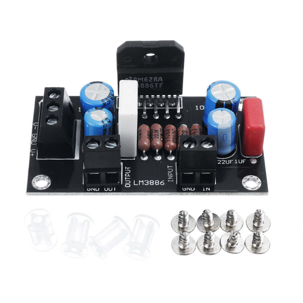 

LM3886 TF Power Amplifier Board HIFI High-fidelity Audiophile Mono Audio Amplifier
