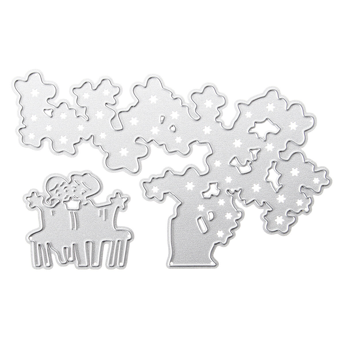 Tree and Children Cutting Dies Stencils for DIY Scrapbooking Photo Album Embossing, Banggood  - buy with discount