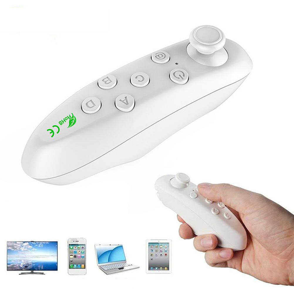Bakeey Wireless bluetooth VR Remote Controller Mobile Phone Gamepad Camera Remote Control For iPhone