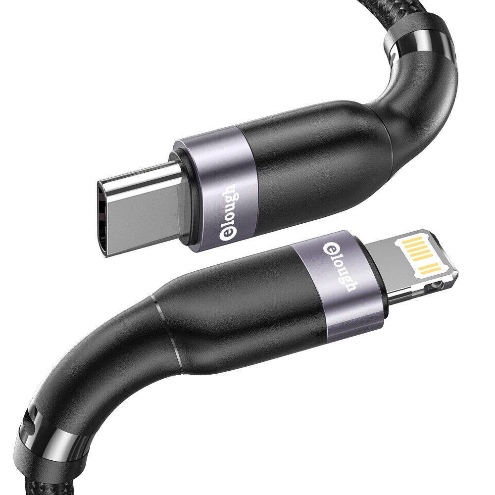 Elough 20W PD USB-C naar verlichting Snel opladen datakabel 0,5/1/2M lang voor voor iPhone 11/12/13/