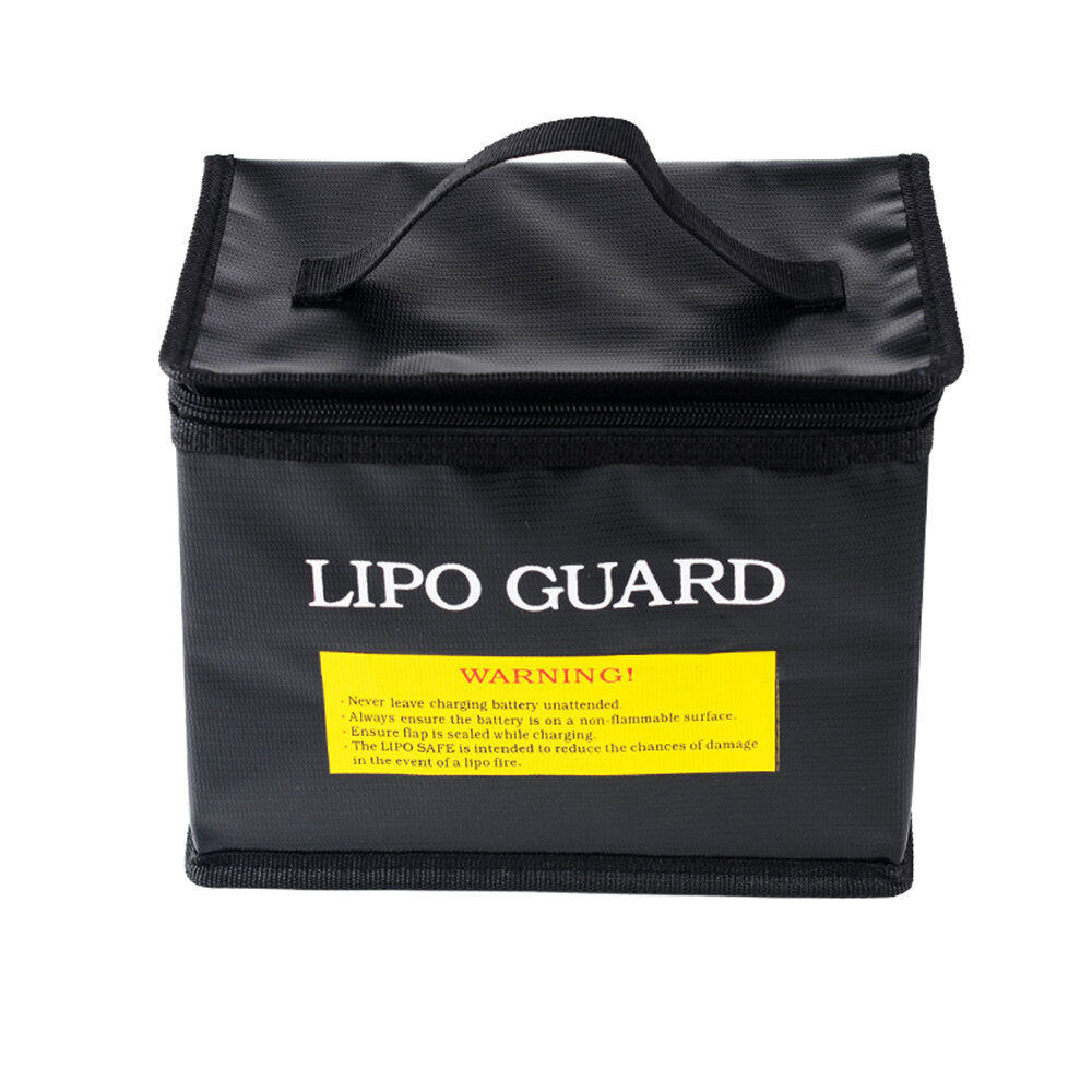 Multifunctional Explosion-proof Bag Fireproof Waterproof Lipo Battery Safety Storage Bag 215*145*165mm
