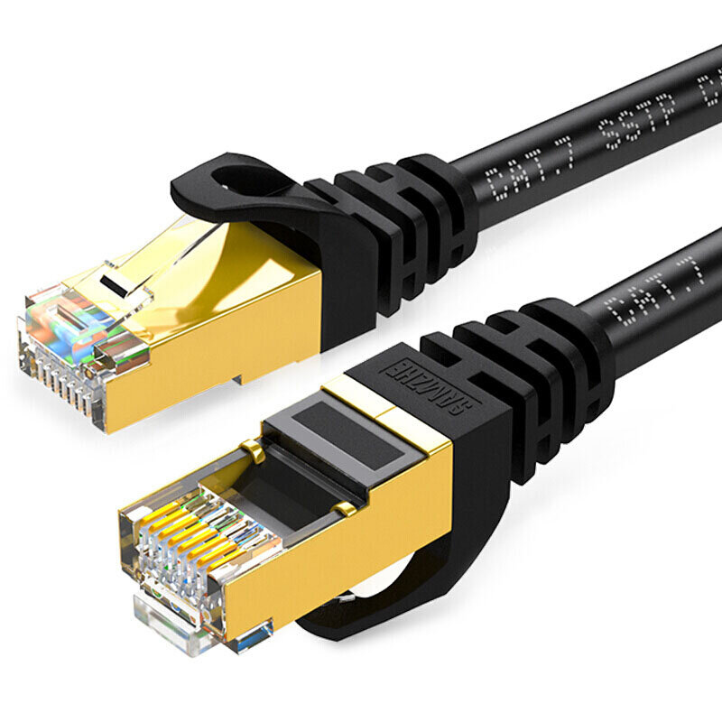 SAMZHE 10 Gbps Cat 7 SSTP RJ45 Ethernet-patchkabel LAN-netwerkkabel