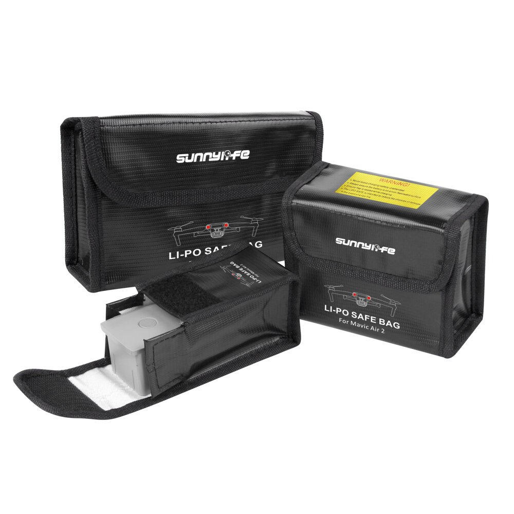 Sunnylife Explosieveilige batterij-veiligheidstas voor DJI Mavic 2-luchtbatterij